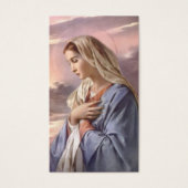 Gebed Kaarten | Heilige Moeder Visitekaartje (Voorkant)