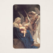 Gebed Kaarten | Liedje van Engelen Visitekaartje (Voorkant)