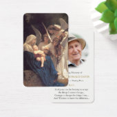 Gebed Kaarten | Liedje van Engelen Visitekaartje (Bureau)