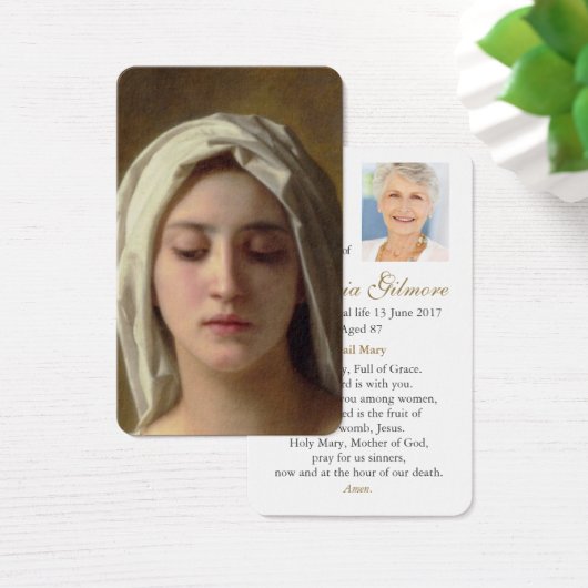 Gebed Kaarten | Liefdadigheid Visitekaartje (Bureau)