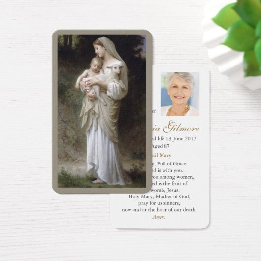 Gebed Kaarten | Linnocentie Visitekaartje (Bureau)