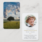 Gebed Kaarten | Lone Tree 1 Deluxe Visitekaartje (Voorkant / Achterkant)