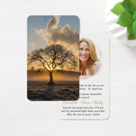 Gebed Kaarten | Lone Tree Visitekaartje (Bureau)