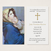Gebed Kaarten | Madonnina Visitekaartjes (Voorkant /achterkant)