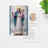 Gebed Kaarten | Mary 12 sterren Visitekaartje (Bureau)