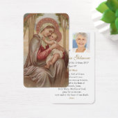 Gebed Kaarten | Moeder meest bewonderenswaardig Visitekaartje (Bureau)