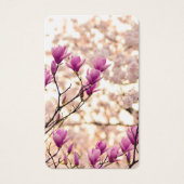 Gebed Kaarten | Mooie Magnolia Visitekaartje (Voorkant)