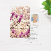 Gebed Kaarten | Mooie Magnolia Visitekaartje (Bureau)