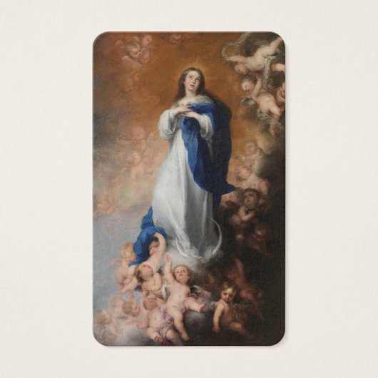 Gebed Kaarten | Onbevlekt Hart 010 Visitekaartjes (Voorkant)