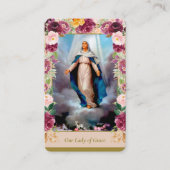 Gebed Kaarten | Onze-Lieve-Vrouw van Genade - Delu Visitekaartje (Voorkant)