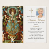 Gebed Kaarten | Onze-Lieve-Vrouw van Lledo Visitekaartje (Voorkant /achterkant)