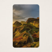 Gebed Kaarten | Schots landschap Visitekaartje (Voorkant)