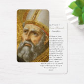 Gebed Kaarten | Sint-Augustinus 7 Visitekaartje (Bureau)