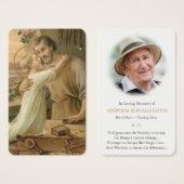 Gebed Kaarten | St Joseph de arbeider Visitekaartje (Voorkant /achterkant)