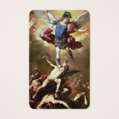 Gebed Kaarten | St. Michael 1 Visitekaartjes (Voorkant)