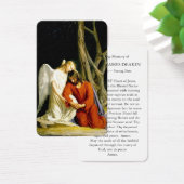 Gebed Kaarten | Troostende engel Visitekaartje (Bureau)