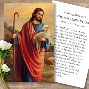 Gebed Kaarten   Verloren schapen Visitekaartje