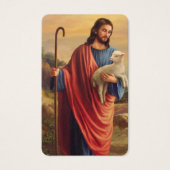 Gebed Kaarten | Verloren schapen Visitekaartje (Voorkant)