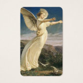 Gebed Kaarten | Victoriaans engel Visitekaartje (Voorkant)