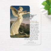 Gebed Kaarten | Victoriaans engel Visitekaartje (Bureau)