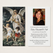 Gebed Kaarten | voogd engel 3 Visitekaartje (Voorkant /achterkant)