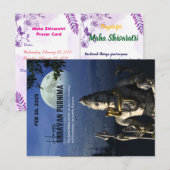 Gebed Kaarten voor Maha Shivaratri 2025 (Voorkant / Achterkant)