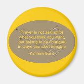 Gebed - magneet (Voorkant)