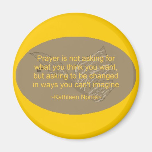 Gebed - magneet (Voorkant)