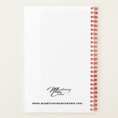 Gebed Moeder 5,5" x 8,5" Spiraal Notitieboek (Achterkant)