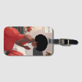 Gebed moeder acryl Bagagelabel (Voorkant (horizontaal))