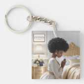 Gebed moeder acryl sleutelhanger (voorkant)