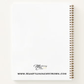 Gebed Moeder Softcover Spiral Notitieboek (Achterkant)