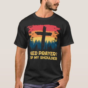 Gebed moet op mijn schouder tikken t-shirt