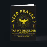 Gebed Nodig Tik Op Mijn Schouder Geloof Christen J Kaart<br><div class="desc">Gebed Nodig Tik Op Mijn Schouder Geloof Christen Jezus Spreuk</div>