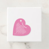 GEBED OM VERLOSSING Pink Ribbon Bedankjes Labels (In situ)