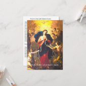 Gebed Onze-Lieve-Vrouw onder knopen Gezegende Maag Kaart (Voorkant / Achterkant in situ)