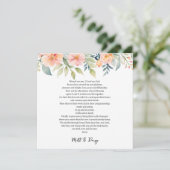 Gebed op je trouwdag kaart (Staand voorkant)