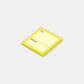 Gebed Post-it Notes (geel) (Schuin)