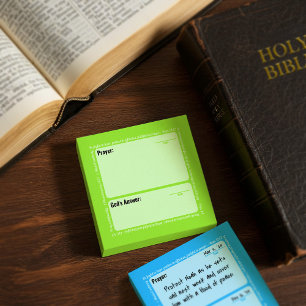 Gebed Post-it Notes (groen)