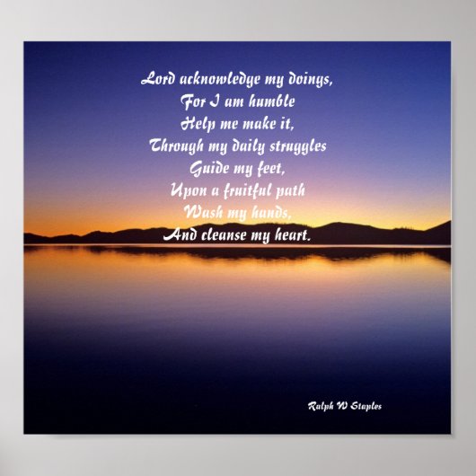 Gebed posters (Voorkant)