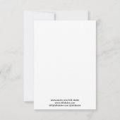 Gebed Sereniteit Vredesbegeleiding Zonnig Zeegezic Bedankkaart (Achterkant)