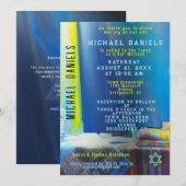 Gebed Shawls uitnodiging (Voorkant / Achterkant)