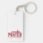 Gebed Sleutelhanger (achterkant)