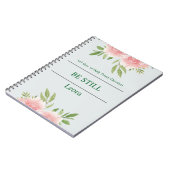 Gebed/ Toewijding Notitieboek (Linkerzijde)