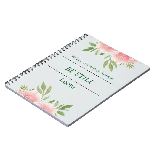 Gebed/ Toewijding Notitieboek (Linkerzijde)