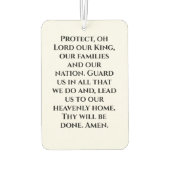  gebed tot Christus Koning Luchtverfrisser (Achterkant)