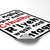 Gebed tot Cthulhu Poster (Hoek)