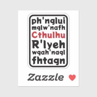 Gebed tot Cthulhu Sticker