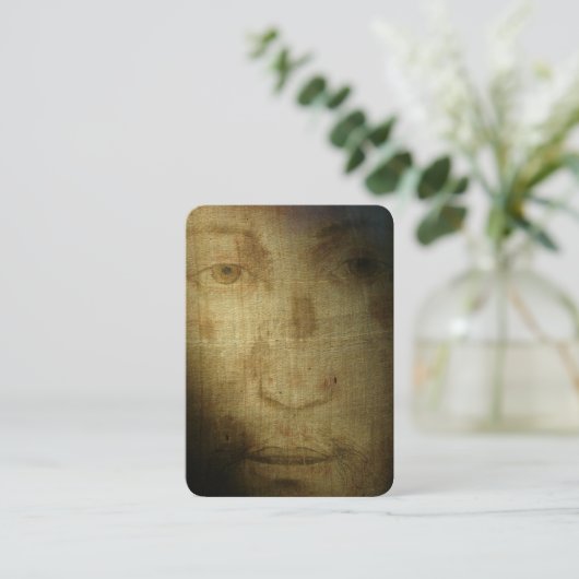 Gebed tot het Heilig Aanschijn van Jezus Visitekaartje (Staand voorkant)