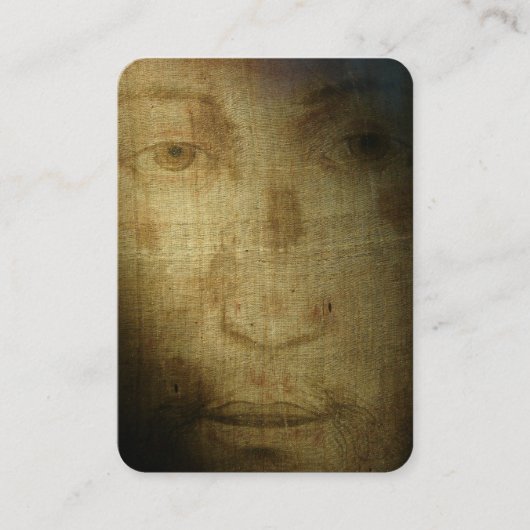 Gebed tot het Heilig Aanschijn van Jezus Visitekaartje (Voorkant)